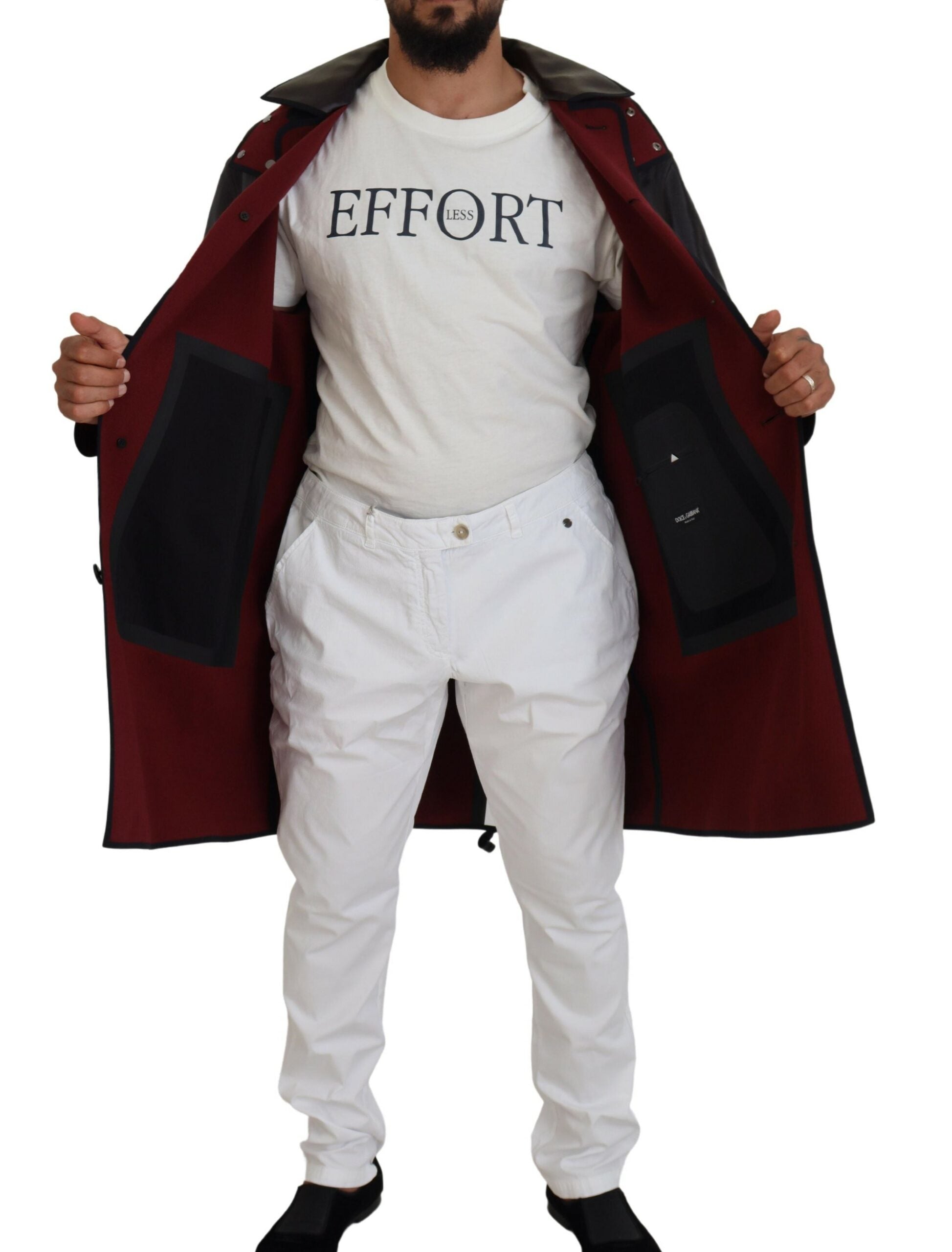 Dolce & Gabbana Black Trench Hooded Parka Cotton Jacket -   -  Dolce & Gabbana. Dolce & Gabbana Black Trench Hooded Parka Cotton Jacket -   -  Dolce & Gabbana.