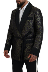 Dolce & Gabbana Gold Purple Baroque Jacket Blazer Robe -   -  Dolce & Gabbana.