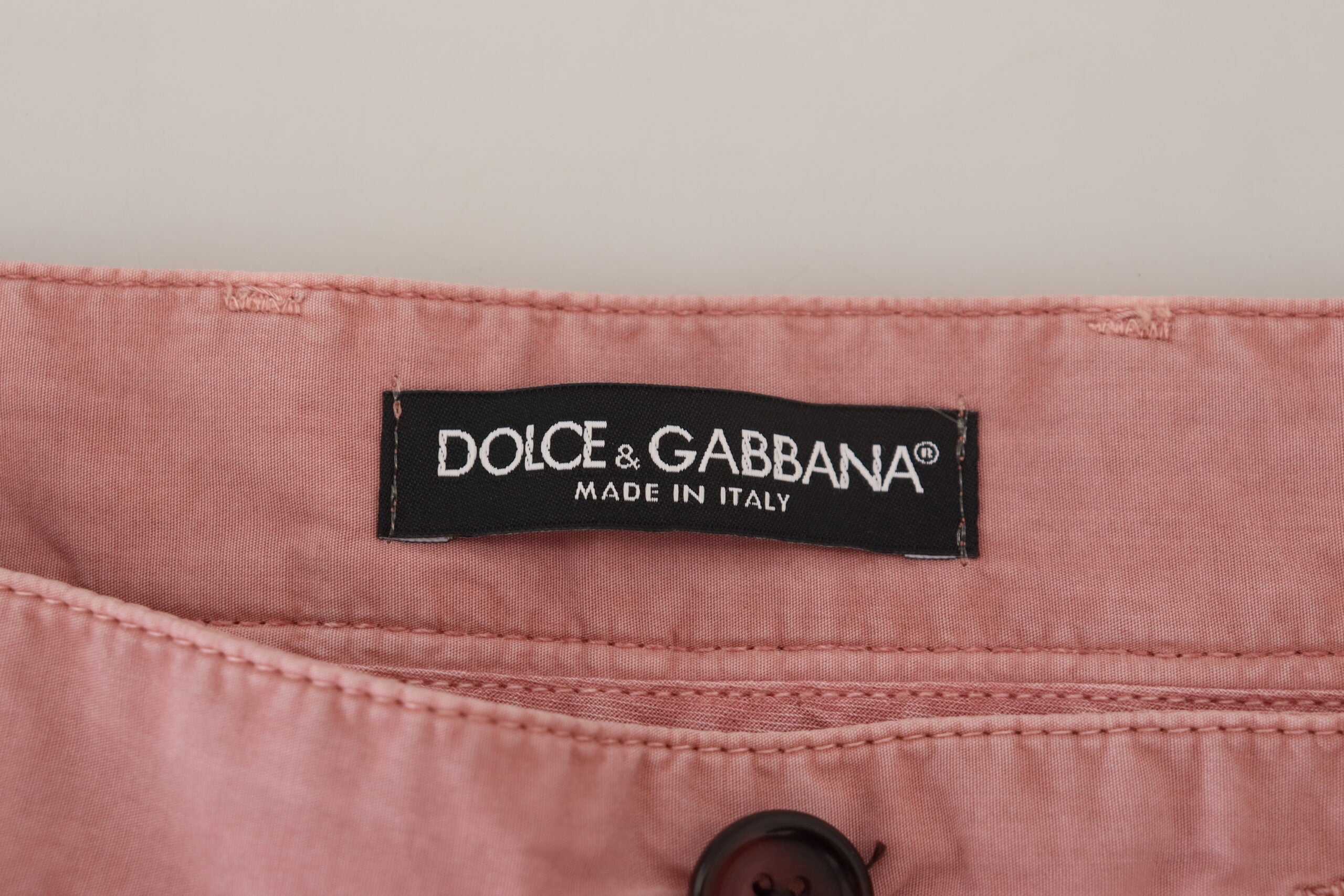 Dolce & Gabbana Pink Chinos Cotton Casual Mens Shorts -   -  Dolce & Gabbana. Dolce & Gabbana Pink Chinos Cotton Casual Mens Shorts -   -  Dolce & Gabbana.