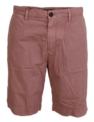 Dolce & Gabbana Pink Chinos Cotton Casual Mens Shorts -   -  Dolce & Gabbana.
