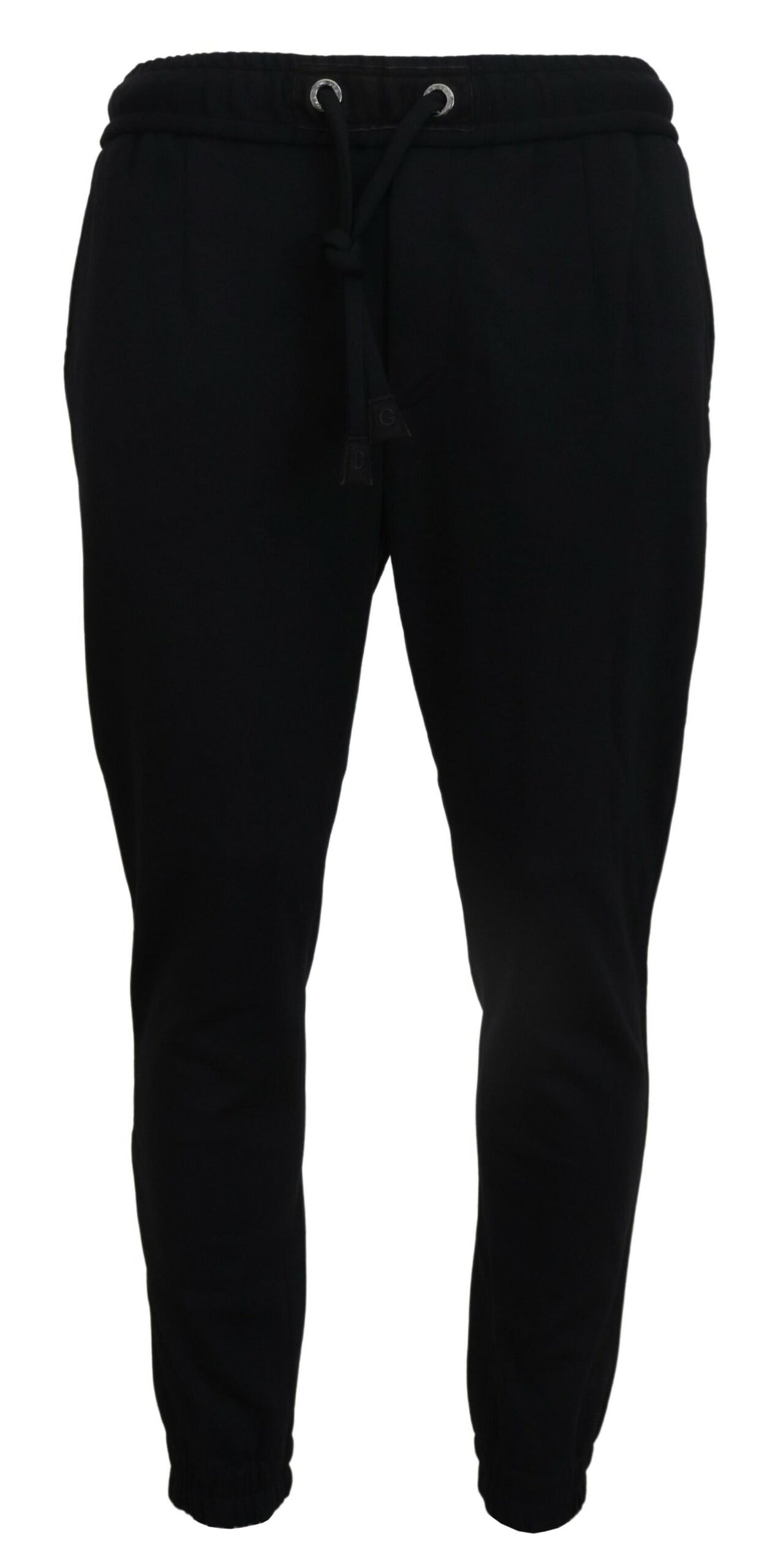 Dolce & Gabbana Black Mens Sport Wool Sweatpants Pants -   -  Dolce & Gabbana.