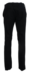Dolce & Gabbana Blue Wool Stretch Dress Formal Slim Fit Pant -   -  Dolce & Gabbana.