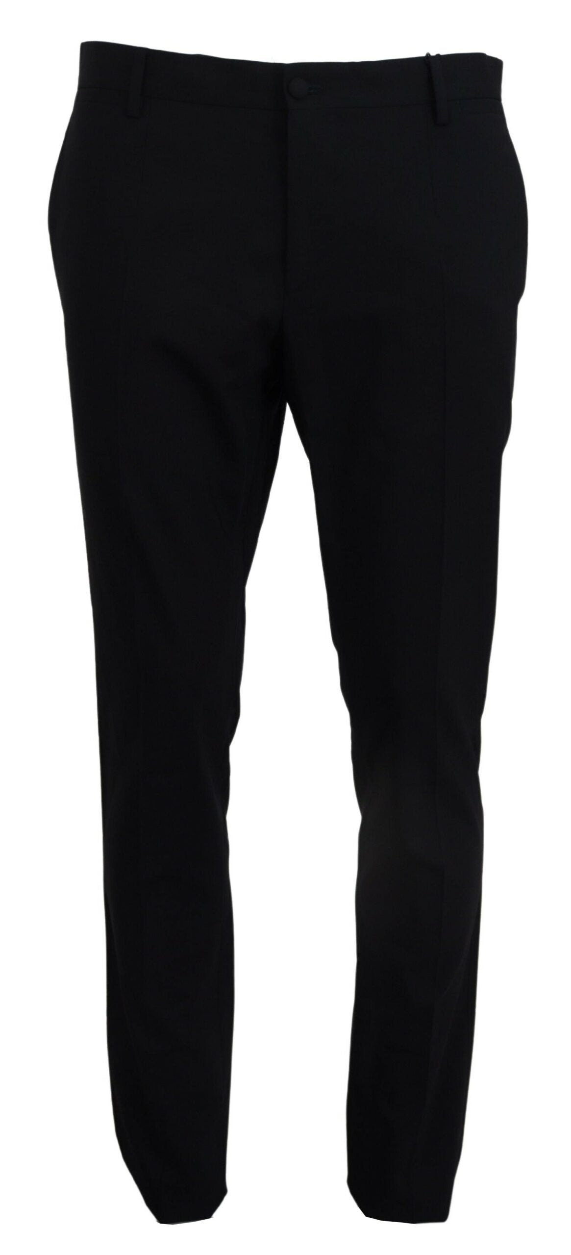 Dolce & Gabbana Blue Wool Stretch Dress Formal Slim Fit Pant -   -  Dolce & Gabbana.