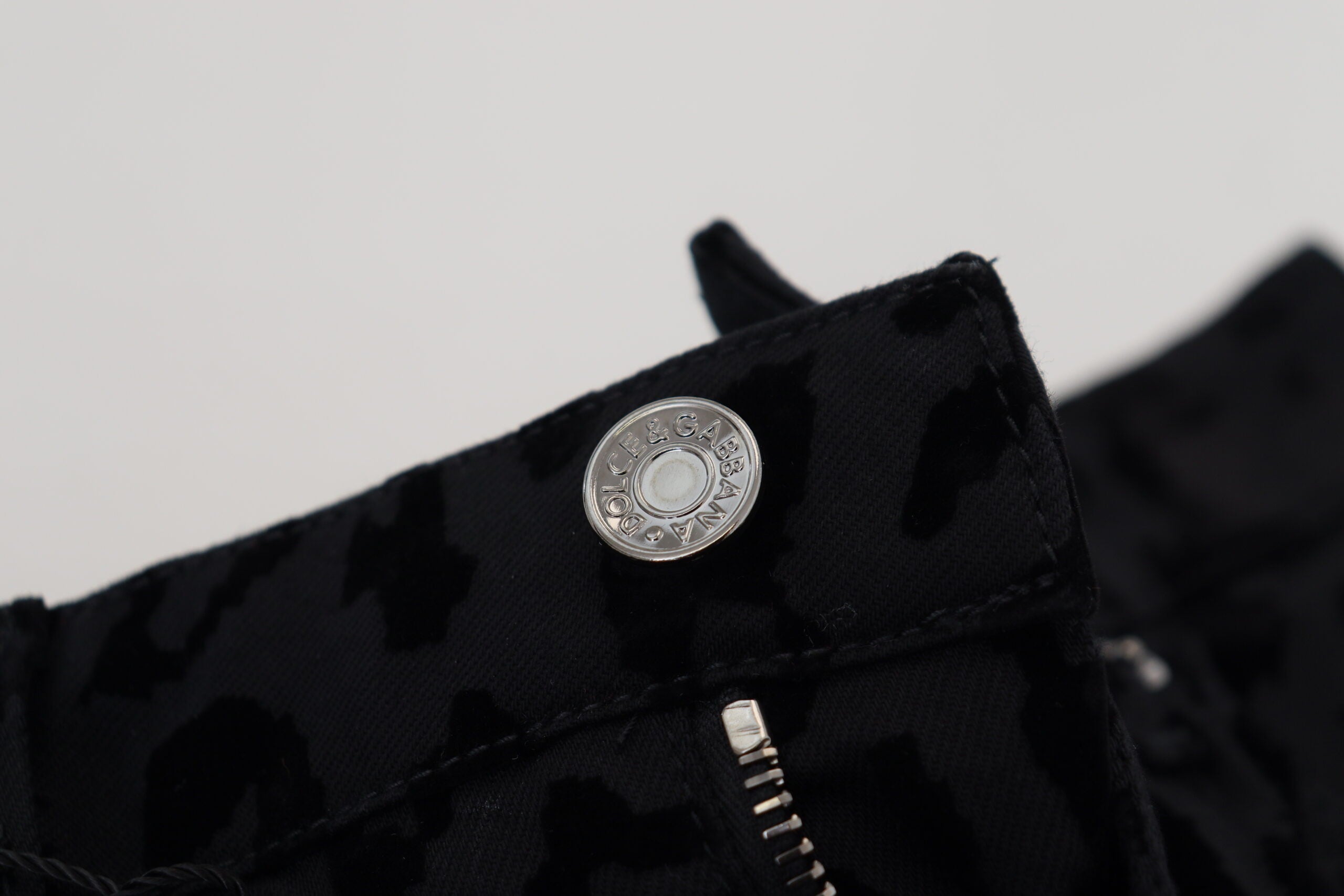 Dolce & Gabbana Black Denim Cotton Stretch Hot Pants Shorts -   -  Dolce & Gabbana. Dolce & Gabbana Black Denim Cotton Stretch Hot Pants Shorts -   -  Dolce & Gabbana.