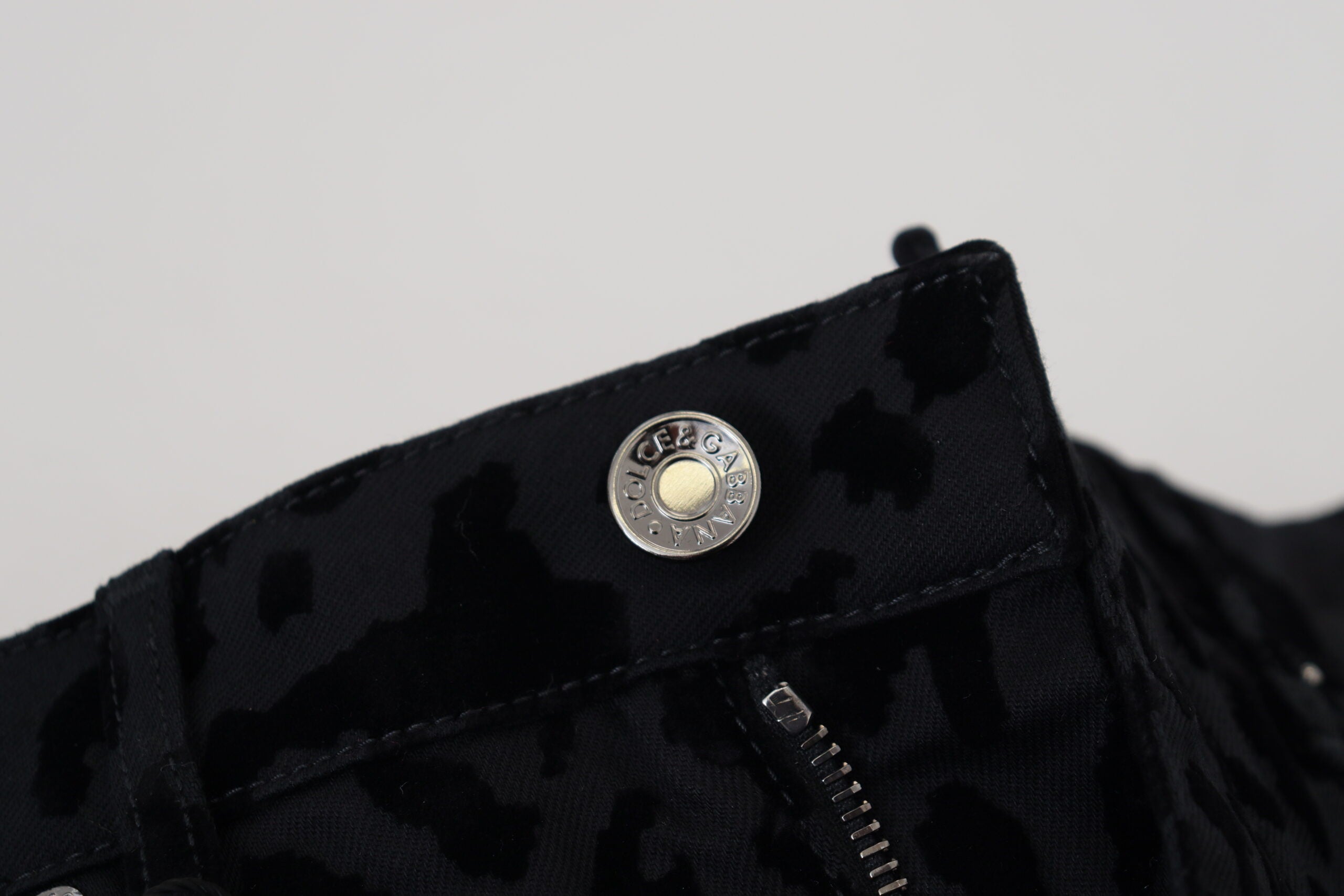 Dolce & Gabbana Black Denim Cotton Stretch Hot Pants Shorts -   -  Dolce & Gabbana. Dolce & Gabbana Black Denim Cotton Stretch Hot Pants Shorts -   -  Dolce & Gabbana.