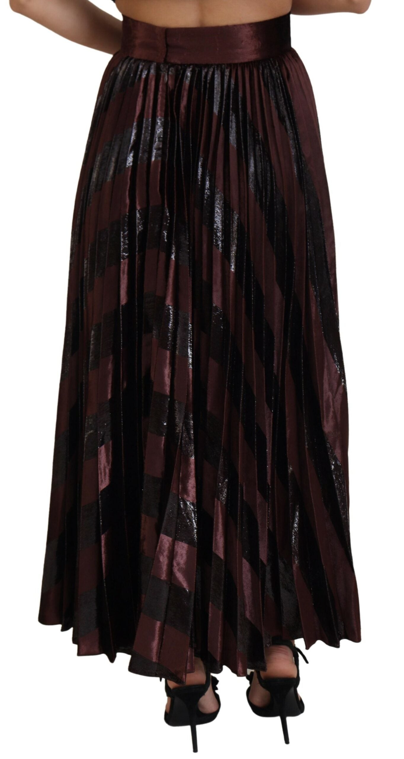 Dolce & Gabbana Brown Polyester High Waist A-line Maxi Skirt -   -  Dolce & Gabbana. Dolce & Gabbana Brown Polyester High Waist A-line Maxi Skirt -   -  Dolce & Gabbana.