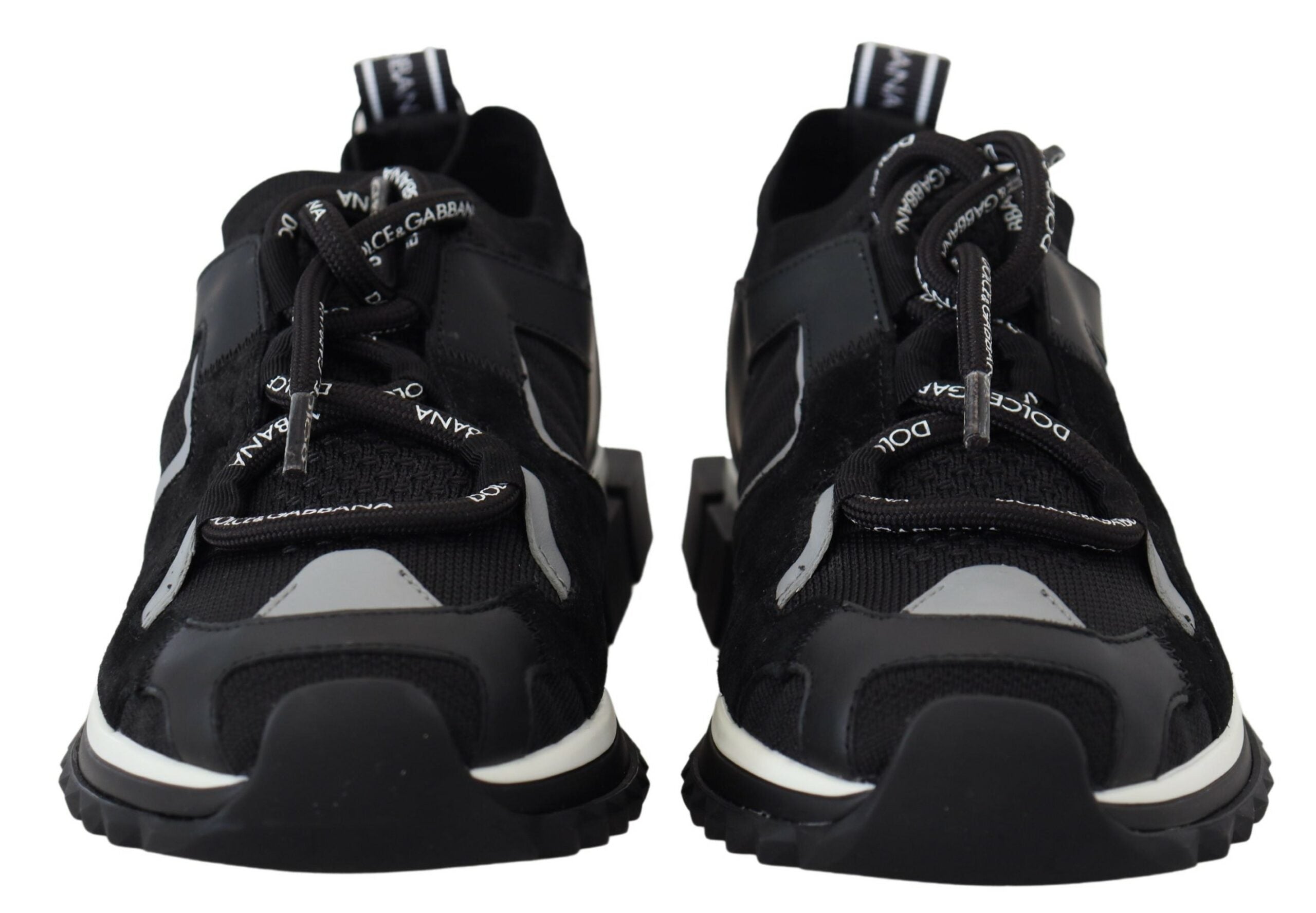 Dolce & Gabbana Black Mesh Sorrento Trekking Sneakers Shoes -   -  Dolce & Gabbana. Dolce & Gabbana Black Mesh Sorrento Trekking Sneakers Shoes -   -  Dolce & Gabbana.