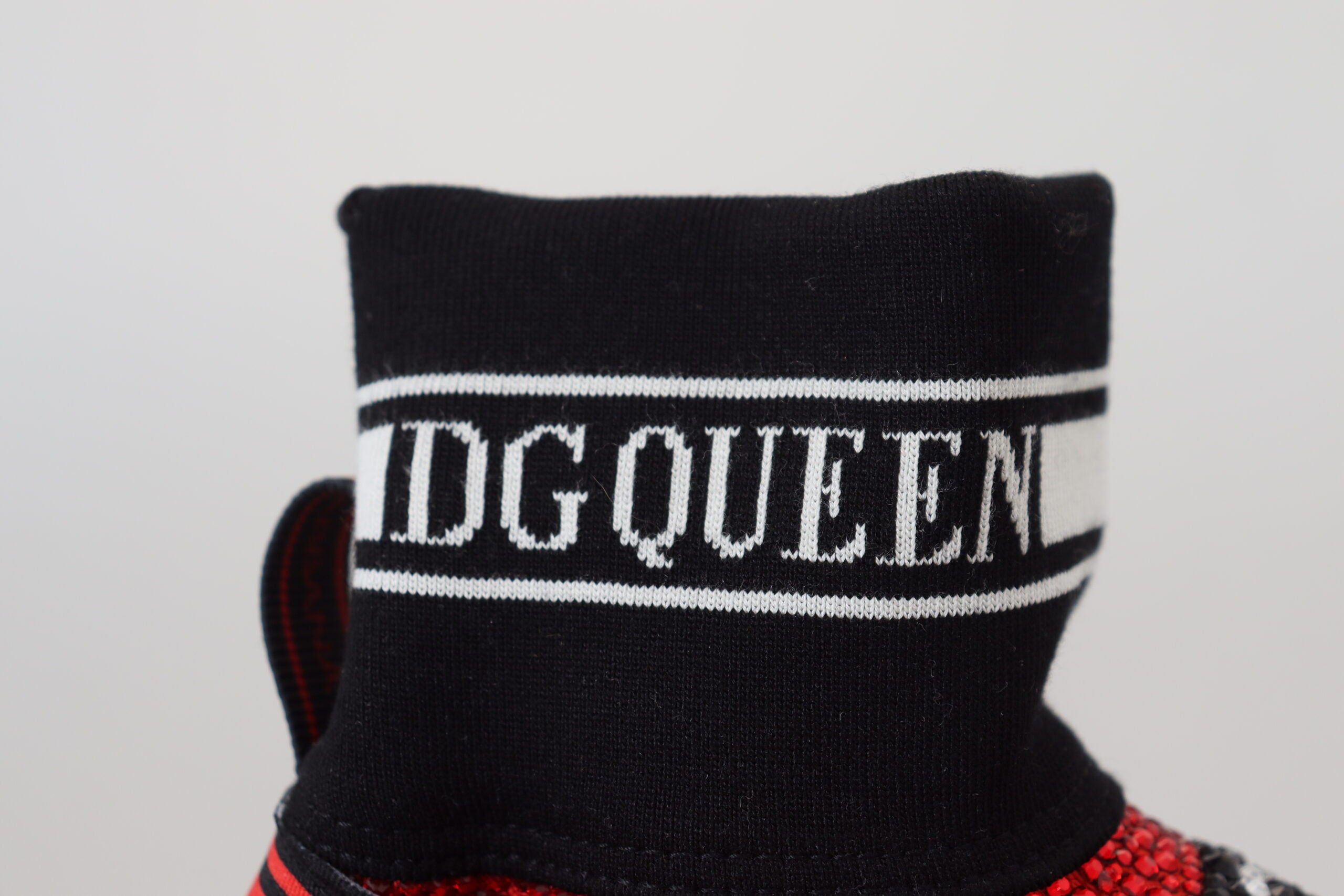 Dolce & Gabbana Red Bling Sorrento Sneakers Socks Shoes -   -  Dolce & Gabbana. Dolce & Gabbana Red Bling Sorrento Sneakers Socks Shoes -   -  Dolce & Gabbana.