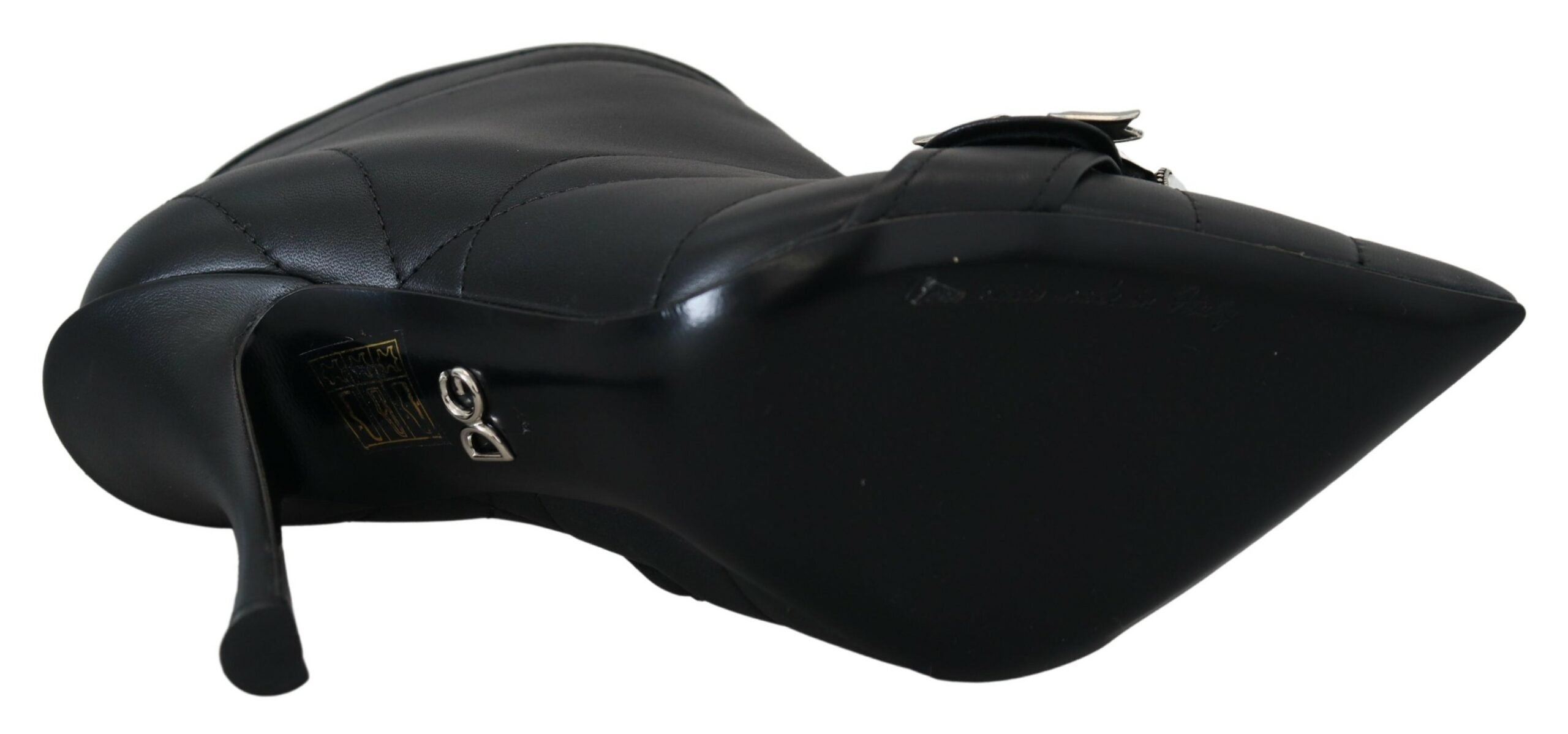 Dolce & Gabbana Black Devotion Quilted Buckled Ankle Boots Shoes -   -  Dolce & Gabbana. Dolce & Gabbana Black Devotion Quilted Buckled Ankle Boots Shoes -   -  Dolce & Gabbana.