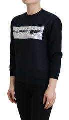 Philippe Model Black Printed Long Sleeves Pullover Sweater -   -  Philippe Model.