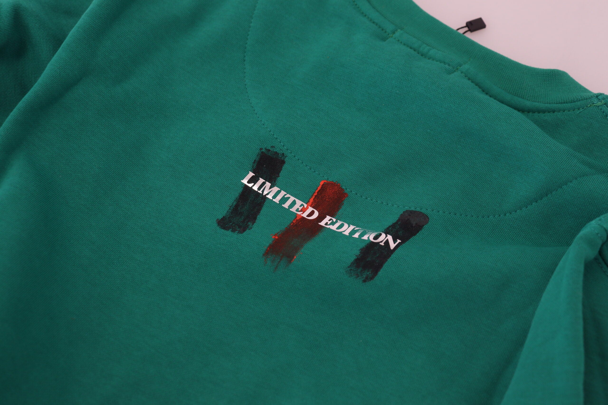 Philippe Model Green Printed Long Sleeves Pullover Sweater -   -  Philippe Model. Philippe Model Green Printed Long Sleeves Pullover Sweater -   -  Philippe Model.