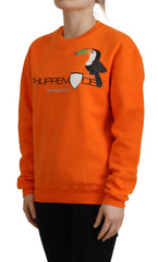 Philippe Model Orange Printed Long Sleeves Pullover Sweater -   -  Philippe Model.
