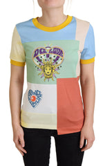 Dolce & Gabbana Multicolor Cotton  DG Love Patchwork -   -  Dolce & Gabbana.