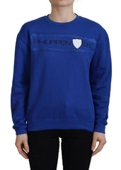 Philippe Model Blue Printed Long Sleeves Pullover Sweater -   -  Philippe Model.