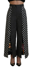 Dolce & Gabbana Multicolor Polka Dots High Waist  Pants -   -  Dolce & Gabbana.