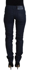 Acht Blue Cotton Low Waist Slim Fit Women Casual Denim Jeans -   -  Acht.