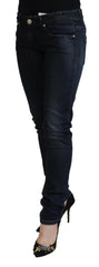 Acht Blue Cotton Low Waist Slim Fit Women Casual Jeans -   -  Acht.