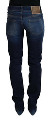 Just Cavalli Blue Cotton Women Casual Denim Jeans -   -  Just Cavalli.