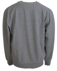 Aeronautica Militare Gray Men Pullover Sweatshirt Sweater -   -  Aeronautica Militare.