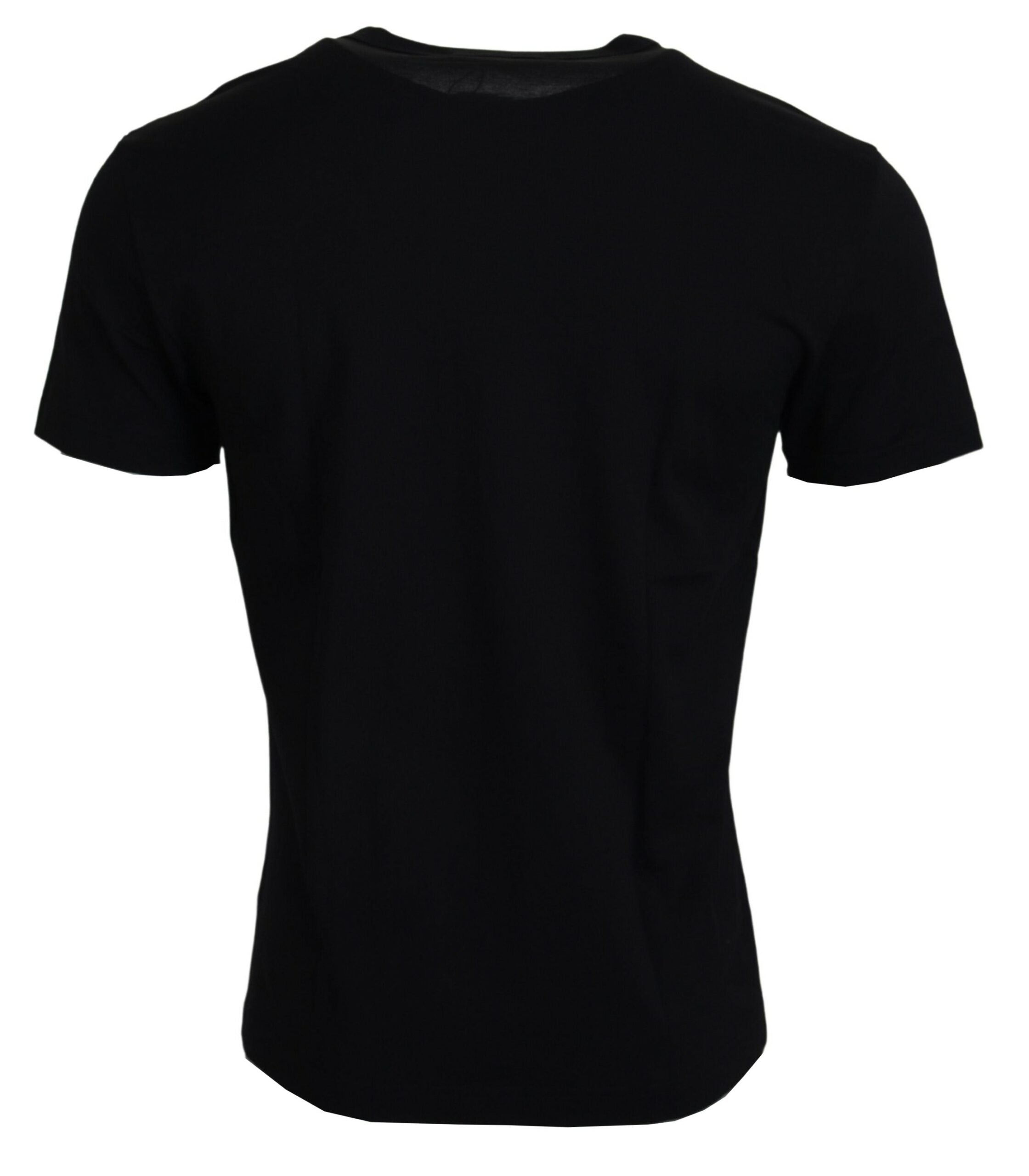 Dolce & Gabbana Black Sneak Peek Cotton Short Sleeve T-shirt -   -  Dolce & Gabbana. Dolce & Gabbana Black Sneak Peek Cotton Short Sleeve T-shirt -   -  Dolce & Gabbana.