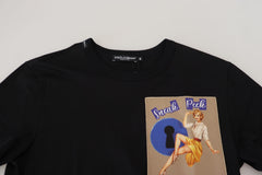 Dolce & Gabbana Black Sneak Peek Cotton Short Sleeve T-shirt -   -  Dolce & Gabbana.