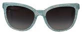 Dolce & Gabbana Blue DG4190 Lace Crystal Acetate Butterfly Sunglasses -  Jewellery, Women -  Dolce & Gabbana.