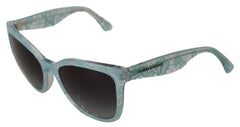 Dolce & Gabbana Blue DG4190 Lace Crystal Acetate Butterfly Sunglasses -  Jewellery, Women -  Dolce & Gabbana.