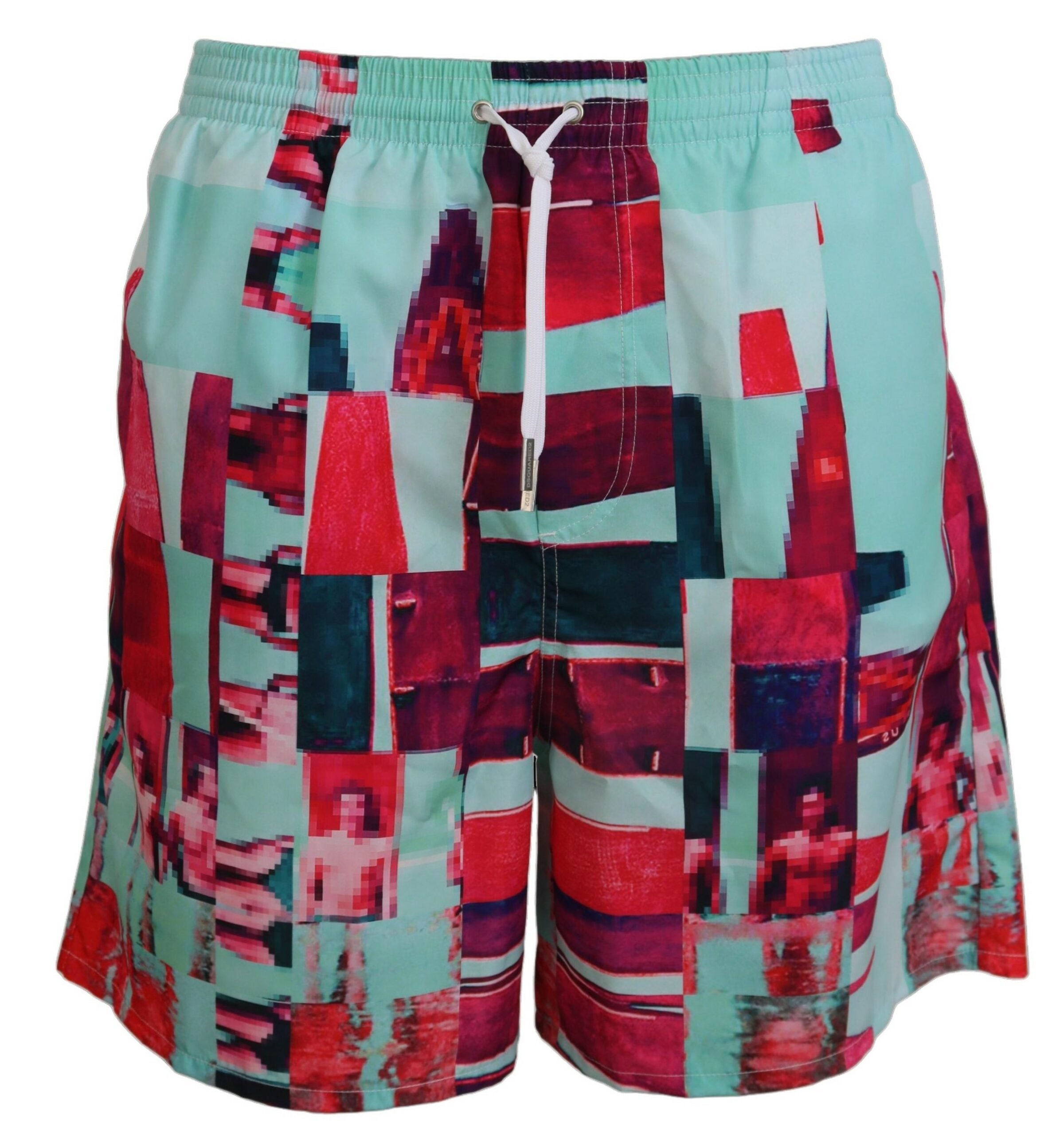 DsquaredΒ² Multicolor Printed Beachwear Shorts Swimwear -   -  DsquaredΒ².