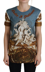 Dolce & Gabbana Multicolor DG Logo Angel Printed Shirt Top -   -  Dolce & Gabbana.