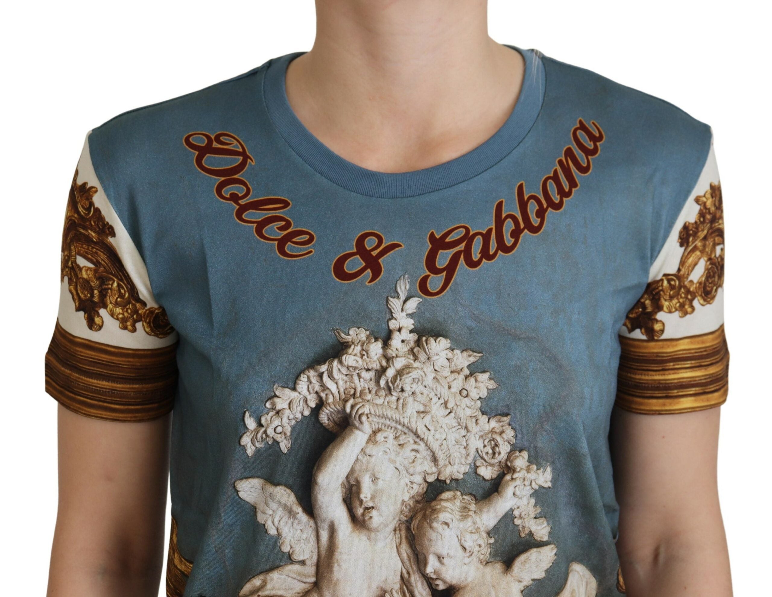Dolce & Gabbana Multicolor DG Logo Angel Printed Shirt Top -   -  Dolce & Gabbana. Dolce & Gabbana Multicolor DG Logo Angel Printed Shirt Top -   -  Dolce & Gabbana.