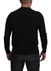 Dolce & Gabbana Black Cashmere Button Down Cardigan Sweater -   -  Dolce & Gabbana.