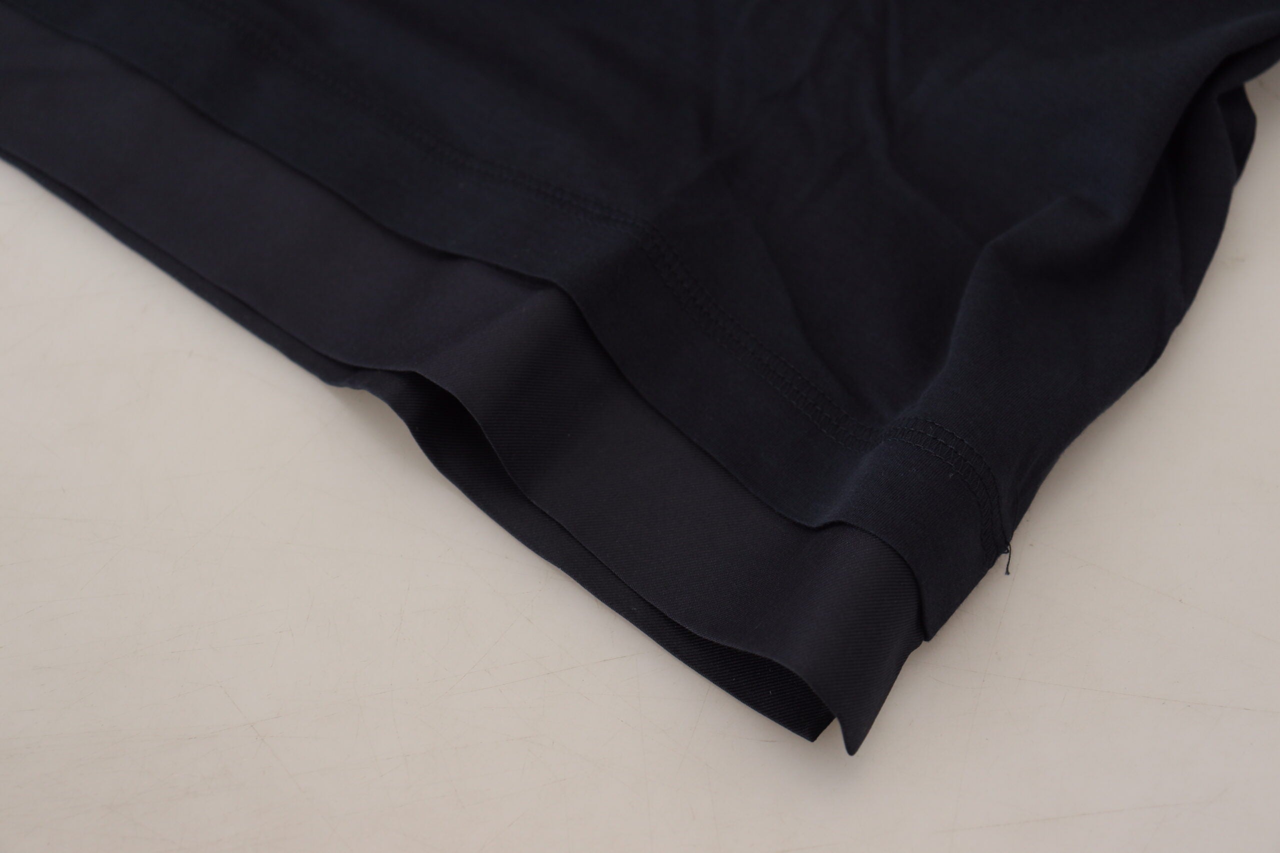 Dolce & Gabbana Blue Cotton Button Crewneck Pullover Sweater -   -  Dolce & Gabbana. Dolce & Gabbana Blue Cotton Button Crewneck Pullover Sweater -   -  Dolce & Gabbana.