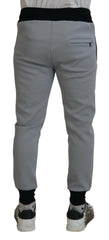 Dolce & Gabbana Gray Polyester Sweatpants Jogger Pants -   -  Dolce & Gabbana.