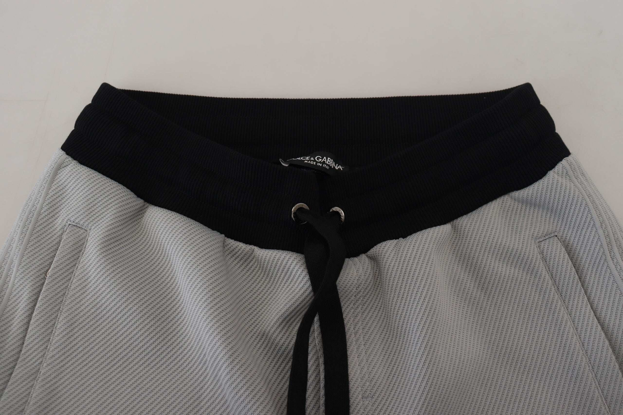 Dolce & Gabbana Gray Polyester Sweatpants Jogger Pants -   -  Dolce & Gabbana. Dolce & Gabbana Gray Polyester Sweatpants Jogger Pants -   -  Dolce & Gabbana.