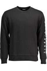 Napapijri Elevate Your Style with a Sleek Black Sweatshirt -   -  Napapijri.