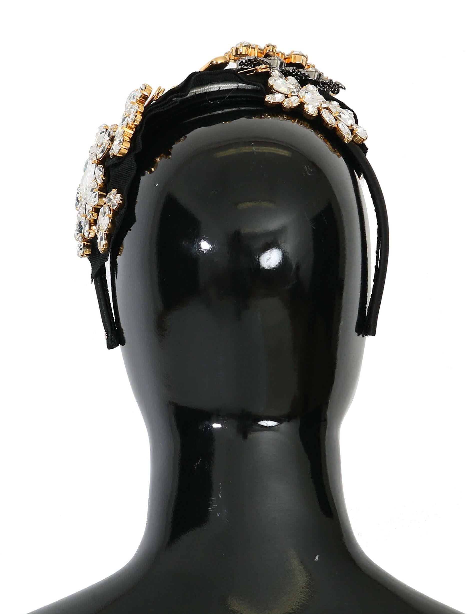 Dolce & Gabbana Black Crystal White Hair Parrucchiera Headband Diadem -   -  Dolce & Gabbana. Dolce & Gabbana Black Crystal White Hair Parrucchiera Headband Diadem -   -  Dolce & Gabbana.