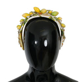 Dolce & Gabbana Yellow Lemons Sicily Crystal Diadem Tiara Headband -   -  Dolce & Gabbana.