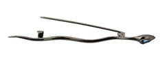 Dolce & Gabbana Silver Brass Crystal Spilla Serpente Brooch Pin -   -  Dolce & Gabbana.