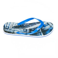 Just Cavalli Light Blue EVA Men Sandal -   -  Just Cavalli.