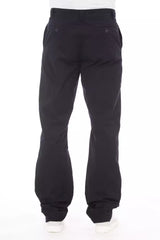 Alpha Studio Blue Cotton Men's Pant -   -  Alpha Studio.