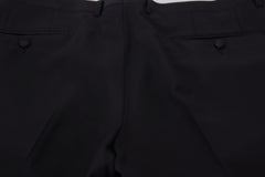 Dolce & Gabbana Black Dress Wool Silk Trouser Pants -   -  Dolce & Gabbana.
