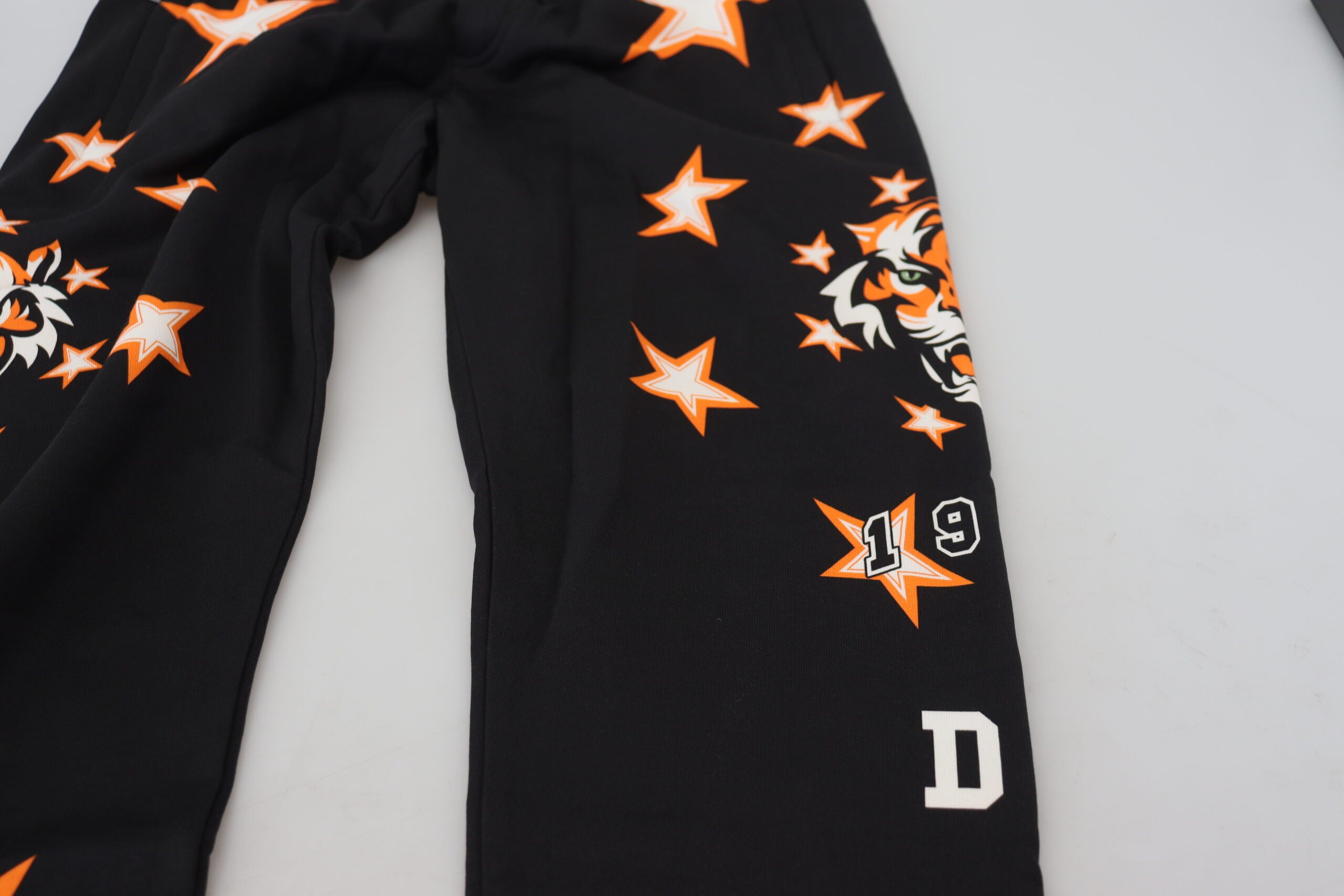 Dolce & Gabbana Black Orange Star Trousers Sport Pants -   -  Dolce & Gabbana. Dolce & Gabbana Black Orange Star Trousers Sport Pants -   -  Dolce & Gabbana.