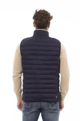 Invicta Blue Polyamide Men's Jacket - Vests for Men Suits - Invicta.