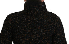 Dolce & Gabbana Brown Fatto A Mano Turtleneck Pullover Sweater -   -  Dolce & Gabbana.