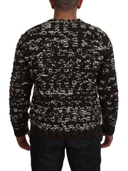 Dolce & Gabbana Brown Knitted Wool Fatto A Mano Sweater -   -  Dolce & Gabbana.
