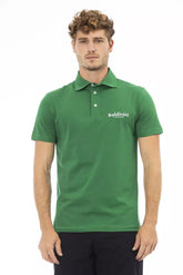 Baldinini Trend Green Cotton Men Polo -   -  Baldinini Trend.