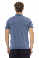 Baldinini Trend Blue Cotton Men Polo Shirt -   -  Baldinini Trend.