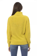 Baldinini Trend Yellow Wool Women Sweater -   -  Baldinini Trend.