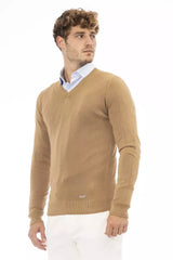 Baldinini Trend Beige Modal Men Sweater -   -  Baldinini Trend.