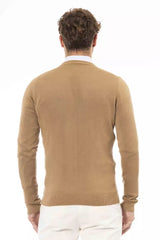 Baldinini Trend Beige Modal Men Sweater -   -  Baldinini Trend.